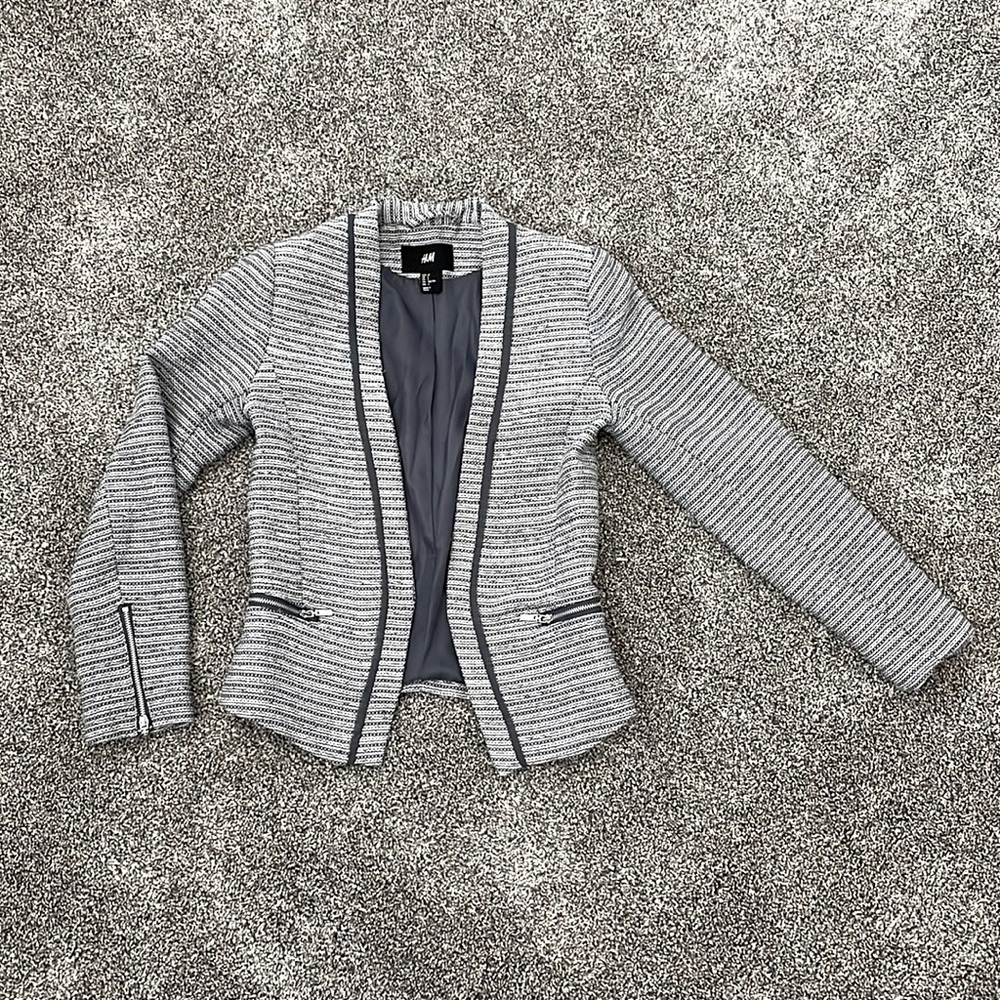 Tweed Blazer by H&M